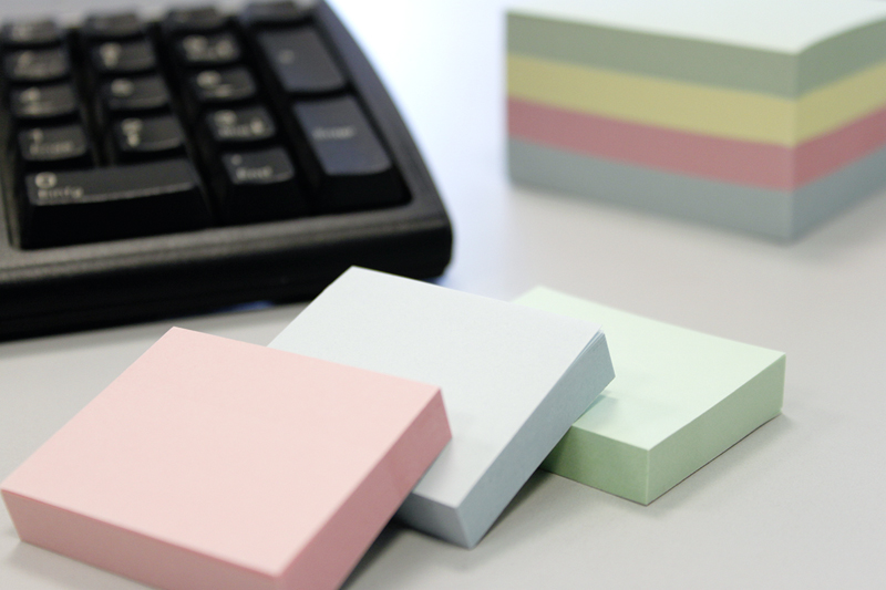 INFO Sticky Notes (PASTEL) 50mm x 40mm